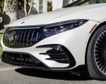 2022 Mercedes-AMG EQS 53 4MATIC+ (Color: Diamond White Bright) Headlight Wallpapers 150x120