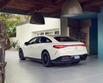 2022 Mercedes-AMG EQS 53 4MATIC+ (Color: Diamond White Bright) Rear Three-Quarter Wallpapers 150x120