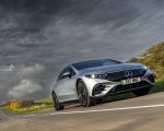 2022 Mercedes-Benz EQS 450+ AMG Line (UK-Spec) Front Three-Quarter Wallpapers 150x120 (5)