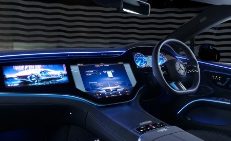 2022 Mercedes-Benz EQS 450+ AMG Line (UK-Spec) Interior Wallpapers 450x275 (38)