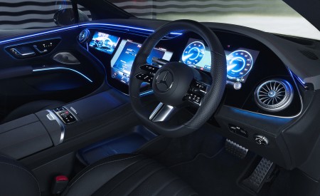 2022 Mercedes-Benz EQS 450+ AMG Line (UK-Spec) Interior Wallpapers 450x275 (34)