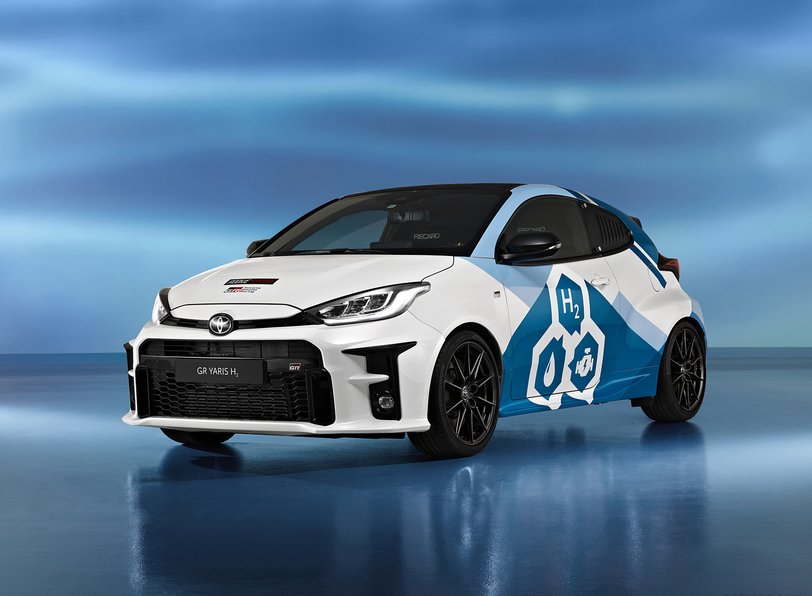 2022 Toyota GR Yaris Hydrogen Concept Front Three-Quarter Wallpapers (1)