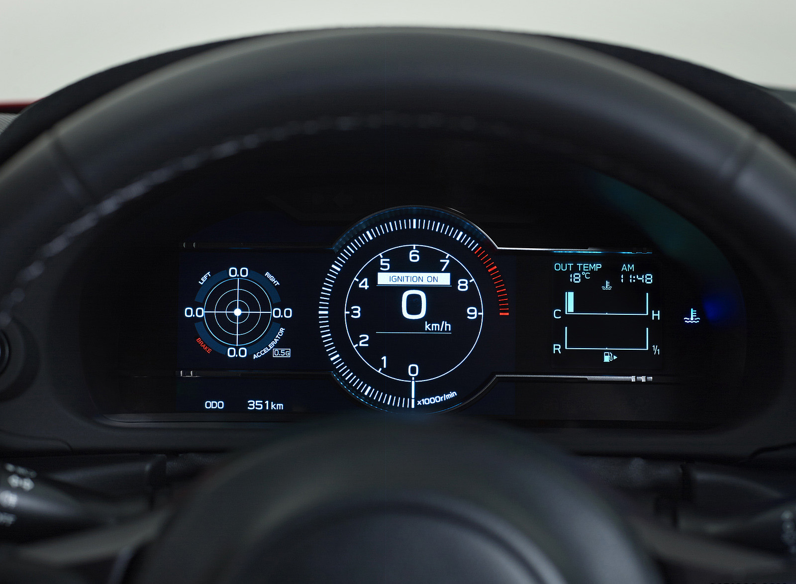 2022 Toyota GR86 (Euro-Spec) Digital Instrument Cluster Wallpapers #34 of 37