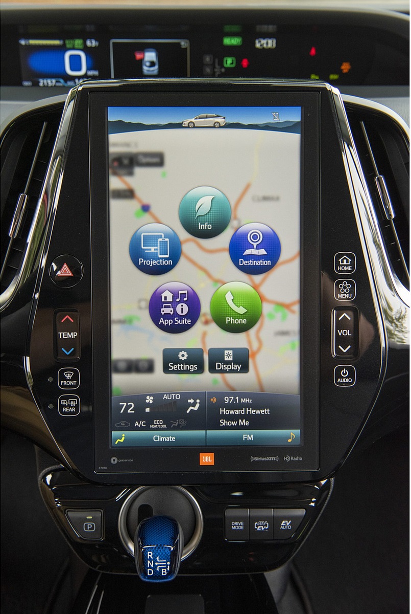 2022 Toyota Prius Prime Central Console Wallpapers  #26 of 40