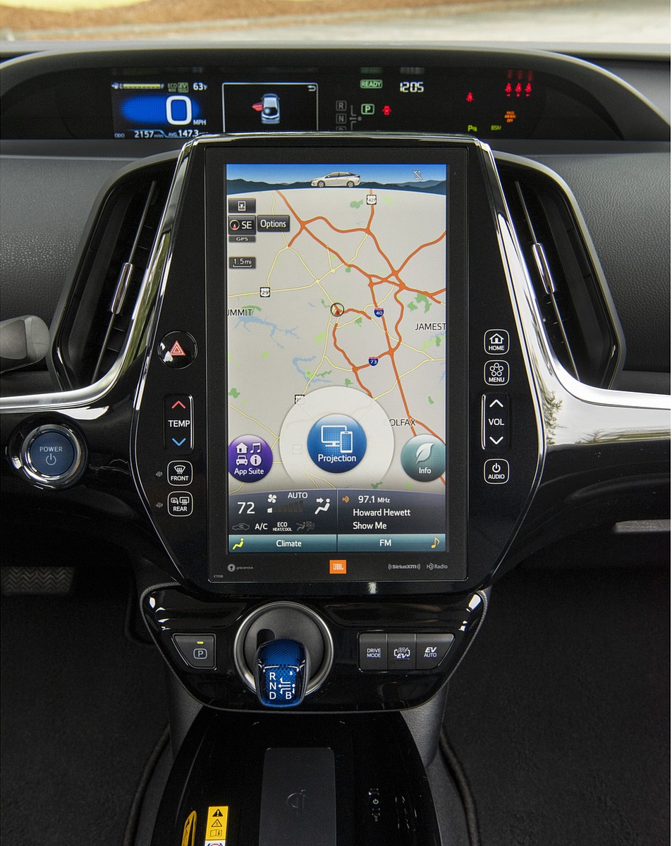 2022 Toyota Prius Prime Central Console Wallpapers #27 of 40