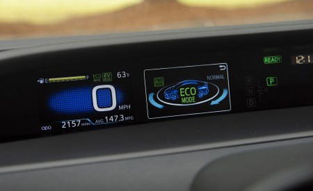 2022 Toyota Prius Prime Digital Instrument Cluster Wallpapers 450x275 (24)
