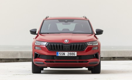 2022 Škoda Karoq Sportline Front Wallpapers 450x275 (33)