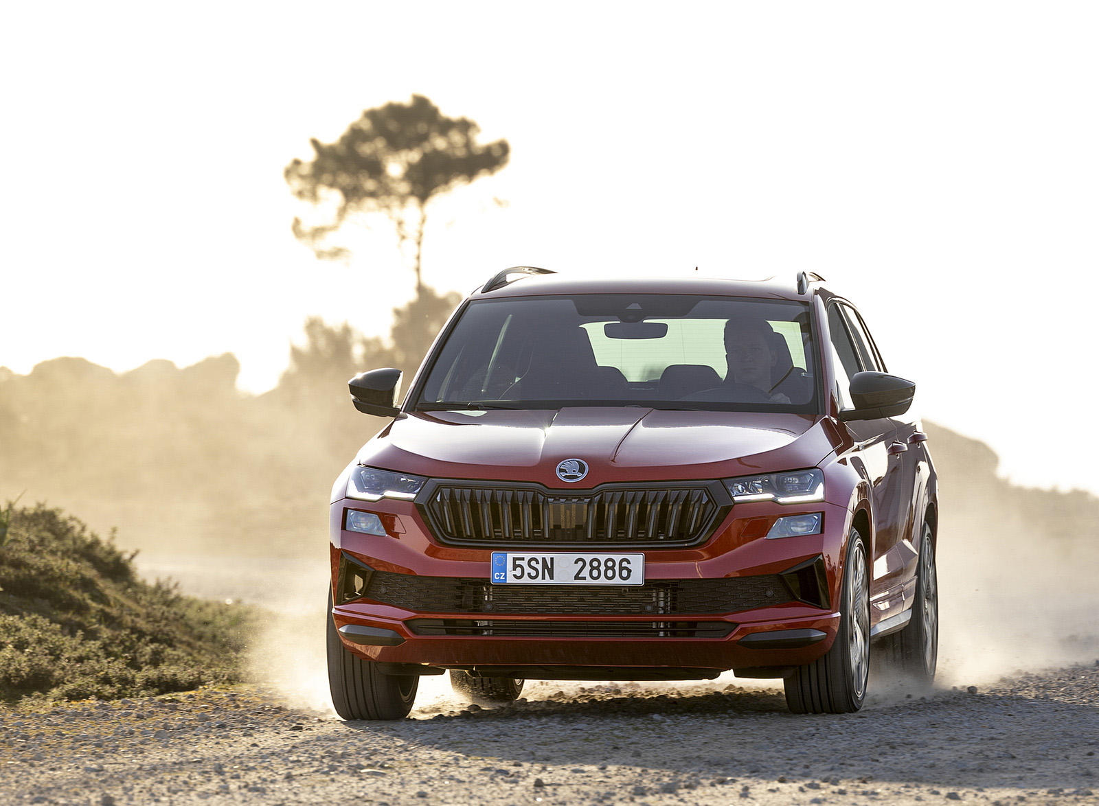 2022 Škoda Karoq Sportline Front Wallpapers (13)