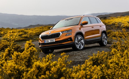 2022 Škoda Karoq Style Front Three-Quarter Wallpapers 450x275 (53)