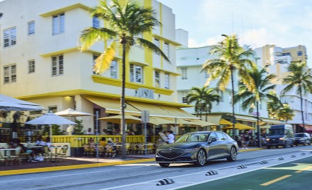 2023 Genesis G90 Front Three-Quarter Wallpapers  450x275 (35)