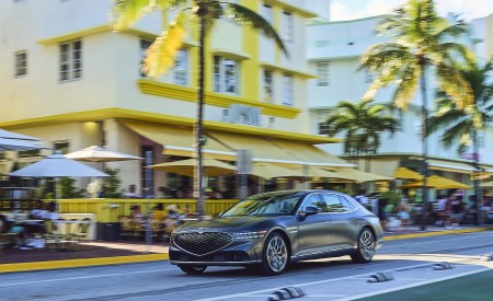 2023 Genesis G90 Front Three-Quarter Wallpapers 450x275 (36)