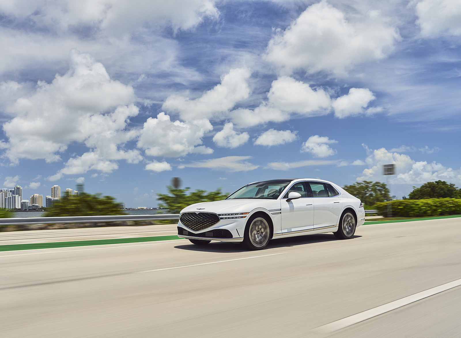 2023 Genesis G90 Front Three-Quarter Wallpapers (9)