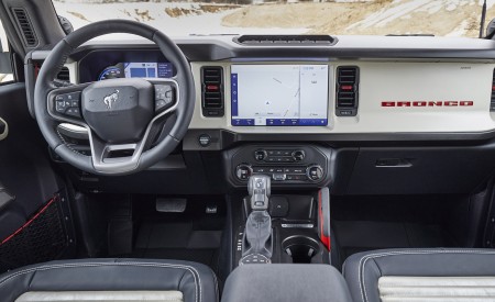 2021 Ford Bronco Pope Francis Center First Edition Interior Cockpit Wallpapers 450x275 (11)