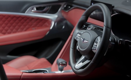 2022 Genesis G70 Shooting Brake UK version Interior Steering Wheel Wallpapers 450x275 (27)