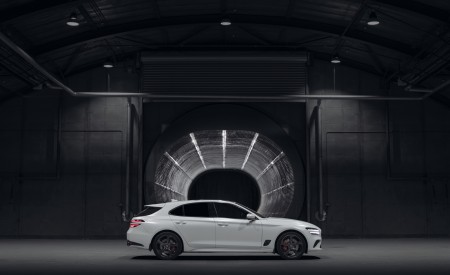 2022 Genesis G70 Shooting Brake UK version Side Wallpapers  450x275 (18)