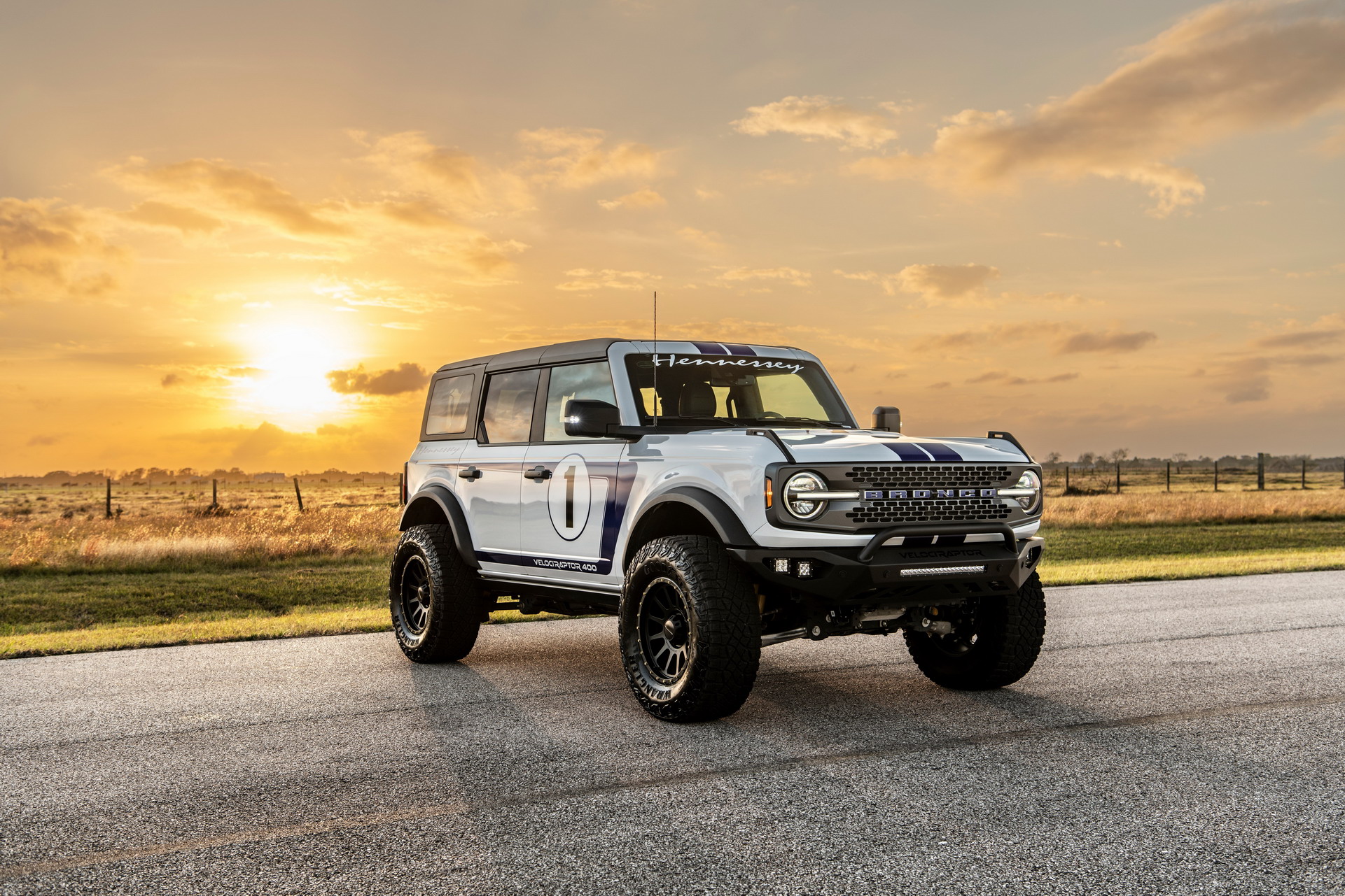 2022 Hennessey VelociRaptor 400 Bronco Front Three-Quarter Wallpapers  (11)