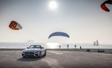 2022 Mercedes-AMG SL 55 4Matic+ US version Front Wallpapers  450x275 (13)