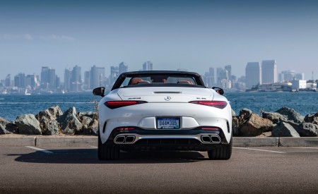 2022 Mercedes-AMG SL 55 4Matic+ US version Rear Wallpapers 450x275 (20)