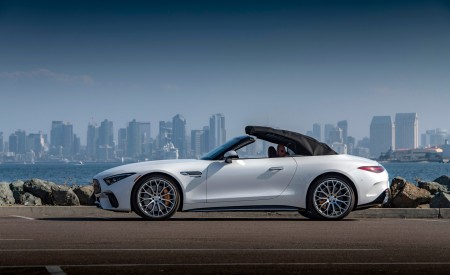 2022 Mercedes-AMG SL 55 4Matic+ US version Side Wallpapers  450x275 (23)