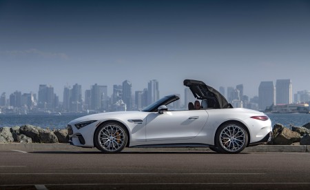 2022 Mercedes-AMG SL 55 4Matic+ US version Side Wallpapers 450x275 (27)