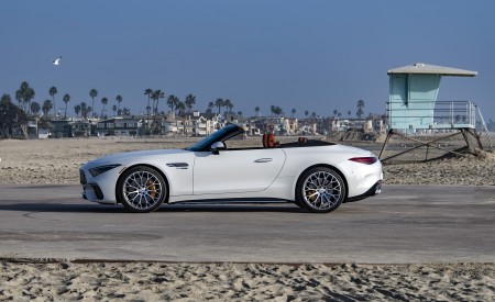 2022 Mercedes-AMG SL 55 4Matic+ US version Side Wallpapers 450x275 (29)