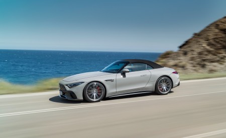 2022 Mercedes-AMG SL 55 4Matic+ US version Side Wallpapers 450x275 (6)