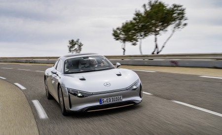 2022 Mercedes-Benz Vision EQXX Front Wallpapers 450x275 (15)