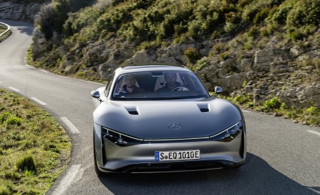 2022 Mercedes-Benz Vision EQXX Front Wallpapers 450x275 (2)