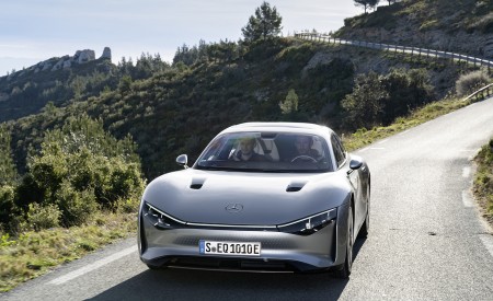 2022 Mercedes-Benz Vision EQXX Front Wallpapers 450x275 (3)