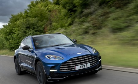 2023 Aston Martin DBX707 (Color: Plasma Blue) Front Three-Quarter Wallpapers 450x275 (17)