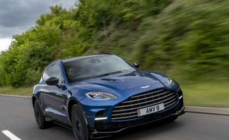 2023 Aston Martin DBX707 (Color: Plasma Blue) Front Three-Quarter Wallpapers 450x275 (2)