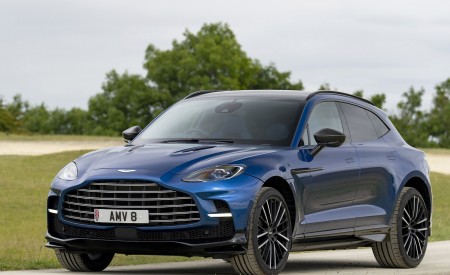 2023 Aston Martin DBX707 (Color: Plasma Blue) Front Three-Quarter Wallpapers 450x275 (55)
