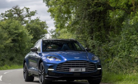2023 Aston Martin DBX707 (Color: Plasma Blue) Front Three-Quarter Wallpapers 450x275 (18)