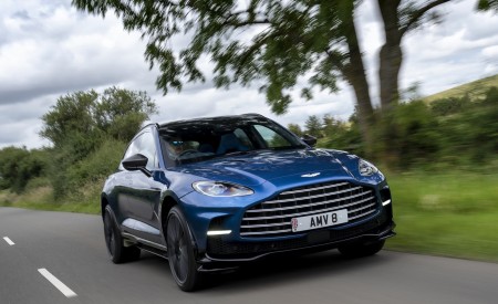 2023 Aston Martin DBX707 (Color: Plasma Blue) Front Three-Quarter Wallpapers 450x275 (47)