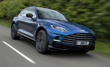 2023 Aston Martin DBX707 (Color: Plasma Blue) Front Three-Quarter Wallpapers 450x275 (34)