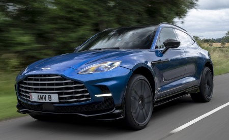 2023 Aston Martin DBX707 (Color: Plasma Blue) Front Three-Quarter Wallpapers 450x275 (44)