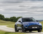 2023 Aston Martin DBX707 (Color: Plasma Blue) Front Three-Quarter Wallpapers 150x120