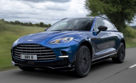 2023 Aston Martin DBX707 (Color: Plasma Blue) Front Three-Quarter Wallpapers 450x275 (43)