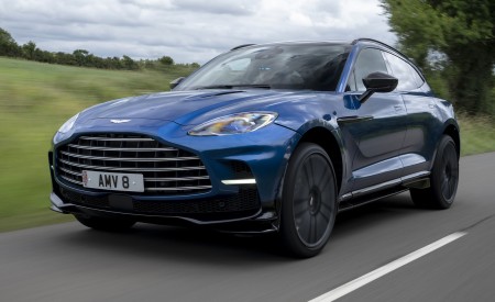 2023 Aston Martin DBX707 (Color: Plasma Blue) Front Three-Quarter Wallpapers 450x275 (42)