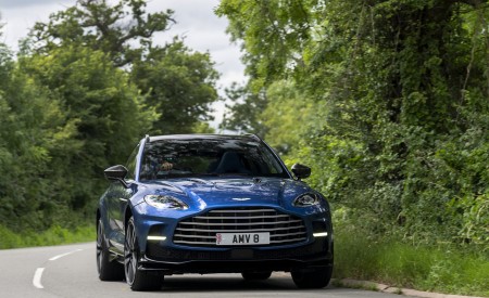2023 Aston Martin DBX707 (Color: Plasma Blue) Front Wallpapers 450x275 (10)