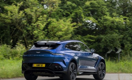 2023 Aston Martin DBX707 (Color: Plasma Blue) Rear Three-Quarter Wallpapers 450x275 (12)