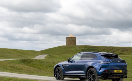 2023 Aston Martin DBX707 (Color: Plasma Blue) Rear Three-Quarter Wallpapers 450x275 (63)