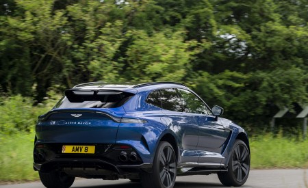2023 Aston Martin DBX707 (Color: Plasma Blue) Rear Three-Quarter Wallpapers 450x275 (13)