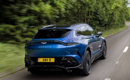 2023 Aston Martin DBX707 (Color: Plasma Blue) Rear Three-Quarter Wallpapers  450x275 (7)