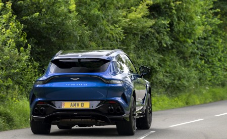 2023 Aston Martin DBX707 (Color: Plasma Blue) Rear Wallpapers 450x275 (28)