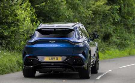 2023 Aston Martin DBX707 (Color: Plasma Blue) Rear Wallpapers 450x275 (16)