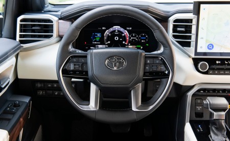 2023 Toyota Sequoia Capstone Interior Steering Wheel Wallpapers 450x275 (60)