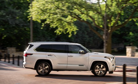 2023 Toyota Sequoia Capstone Side Wallpapers 450x275 (38)