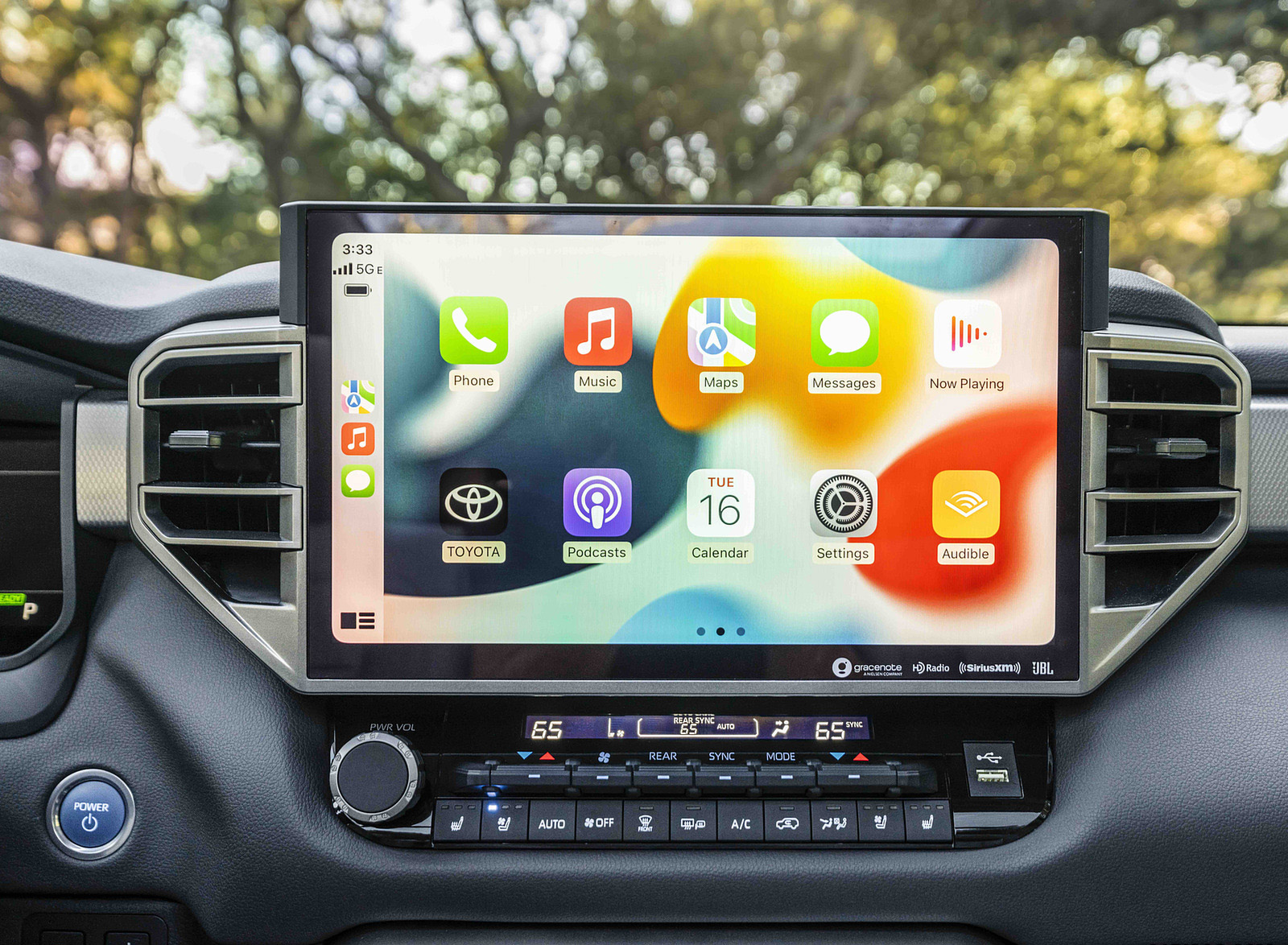 2023 Toyota Sequoia Limited Central Console Wallpapers (8)