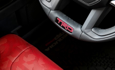 2023 Toyota Sequoia TRD Pro Interior Detail Wallpapers 450x275 (76)